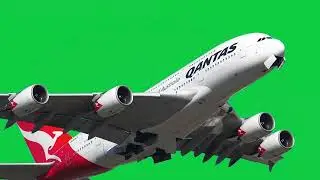Aircraft on Green Screen [FREE USE]
