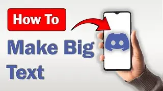 How to Make Big Text in Discord Mobile! (Android & iPhone)