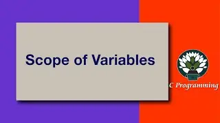 103 Scope of Variables