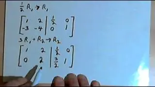 Finding the Inverse of a 2x2 Matrix 141-49.a
