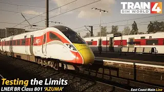 Testing the Limits : East Coast Main Line : Train Sim World 4 [4K 60FPS]