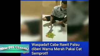 Waspada!!  Cabe Rawit Palsu Beredar