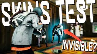 NEW WACKY SKINS FIRST REACTION & TEST - Invisibility test - vs CHEATER test and more... - PUBG