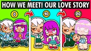 How We Meet! Our Love Story 👋🏻💓- AVATAR WORLD