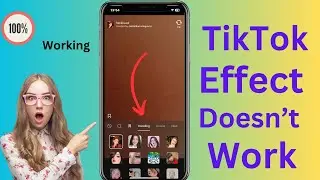 TikTok Effect Doesn't Work With This Device iPhone | TikTok Effect Not Working on This Device | 2023
