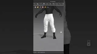 Simulation in Marvelous Designer #shorts #tips #gamedevelopment #characterart #marvelousdesigner