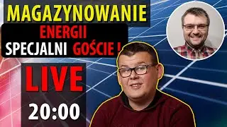 MAGAZYNOWANIE ENERGII nie tylko elektrycznej!!! ⛔LIVE - 21:00⛔ POMPA CIEPŁA i PV