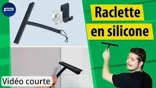 Raclette en silicone avec différents supports BadeStern [PEARLTV.FR]