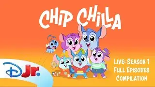 🔴 LIVE! Chip Chilla Full Episodes | Season 1 Added | To The Moon, Chillympics, and MORE! @disneyjr