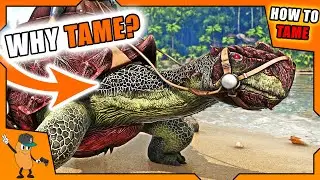 HOW TO TAME A CARBONEMYS & WHAT IS IT GOOD FOR? | ARK How To Tame Series