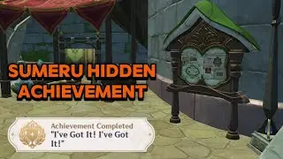 Sumeru Hidden Achievement | I've got it! I've got it! Genshin Impact Hidden Achievement