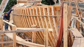 Boatbuilding - Lining-out for Planking (EP78)