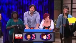 The Talk Strip down Showdown (Sharon Osbourne and Joe Manganiello)