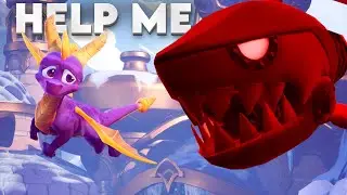 I modded an INVINCIBLE SHARK into Spyro...