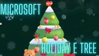 Microsoft Holiday E-Tree