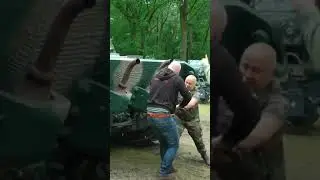 ЗАПУСК ДВИГАТЕЛЯ НЕМЕЦКОГО ТАНКА ТИГР II, Panzerkampfwagen VI Ausf. B, «Tiger II»