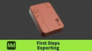 First Steps with Substance 3D Modeler - 11 Exporting | Adobe Substance 3D