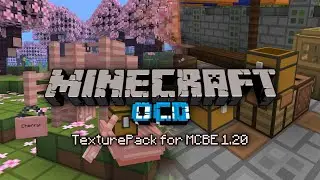 MCPE aesthetic TexturePack 1.20 oCd