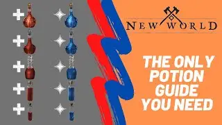 THE ONLY POTION GUIDE YOU NEED in NEW WORLD | HOW TO CRAFT or MAKE POTIONS | MMORPG