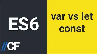 JavaScript - ES6 - Variables Types - Var Vs Let - Const - Freezing Objects - Hoisting Explained