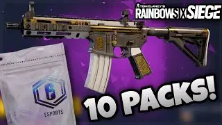 Opening 10 Esports Packs In Rainbow Six Siege!