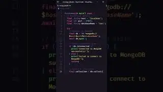 Mongo DB in Dart 