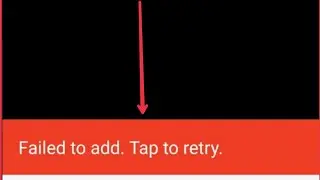 Messenger Fix Failed to add Tap to retry Problem Solve