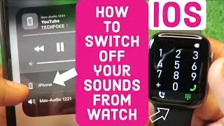 How to turn off audio From iOS device • reels • sounds • fireboltt • Crossbeats 