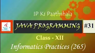 Java Character Set | Java Datatypes | CBSE | Class XII | Informatics Practices | Shashank Jain |