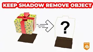 How to Render Shadow without object || Blender Tutorial || Quick Tip