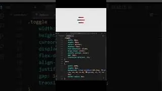 Menu Icon | Check Box | HTML CSS only | Coding #shorts #coding