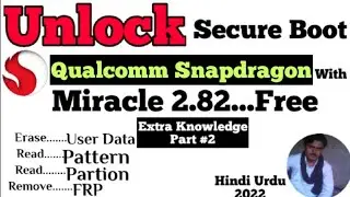 Qualcomm Snapdragon work Miracle 2.82 Tool Without Box|ALL Latest Model QC Flash Tool