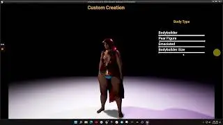 UE4 Daz  body morphing