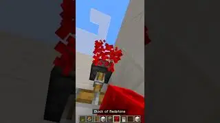 How to Make a Working Fridge in Minecraft! (Bye Bye Bye) #minecraft #minecrafttutorial #shorts