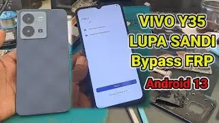 Cara reset vivo y35 lupa sandi,bypass FRP