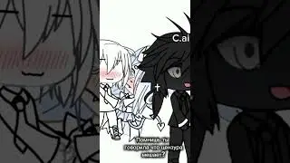 Мне кажется она немножко🤏🤏слетает #gacha #C.ai #врек