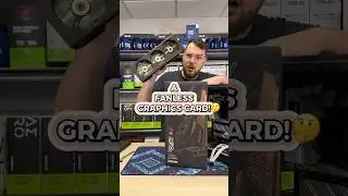 This Graphics Card has NO FANS?! 🤔