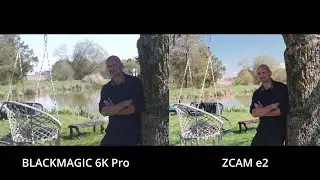 ZCAM e2 S6 vs BLACKMAGIC 6k pro + test ancien objectifs