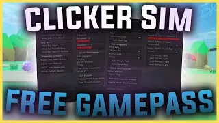[NEW 3X] Clicker Simulator SCRIPT | AUTOCLICK, FREE GAMEPASS, EGGS, TELEPORT, BOOSTS | PASTEBIN 2022