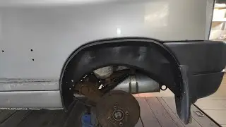 👉Подборка и переделка защиты (локеров)  задних крыльев для Peugeot Partner 2005 👈