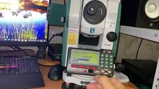 Подготовка и закачка данных из флешки  в тахеометр Sokkia set 550RX