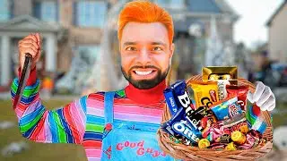 PIDIENDO DULCES EN HALLOWEEN 🎃2024👻