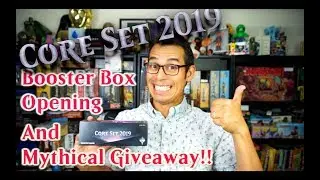 Core 2019 - Booster Box Opening AND 15,000 Subs Giveaway!! - MTG