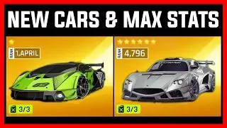 Asphalt 9 New Update cars & Max stats | ITALIAN SEASON