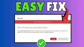 How to Fix 'We Can’t Verify Your Subscription Status' – Full Guide (2025)
