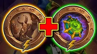 Super lucky with both Trinkets! | Hearthstone Battlegrounds