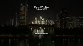 Pixel 8 Pro vs iPhone 15 Pro Max - night time camera photo and video comparison