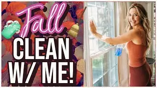 2022 FALL CLEAN WITH ME! 🍂✨🧹🏡 ALL DAY ENTIRE HOME DEEP CLEANING MOTIVATION! 💪🏼 