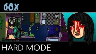Cocaine Cowgirl (Hard Mode, Corey) 68x Full Combo | Hotline Miami 2 (level editor single level)