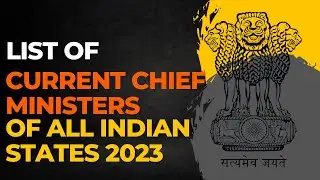 List Of Current Chief Minister Of All States 2023 